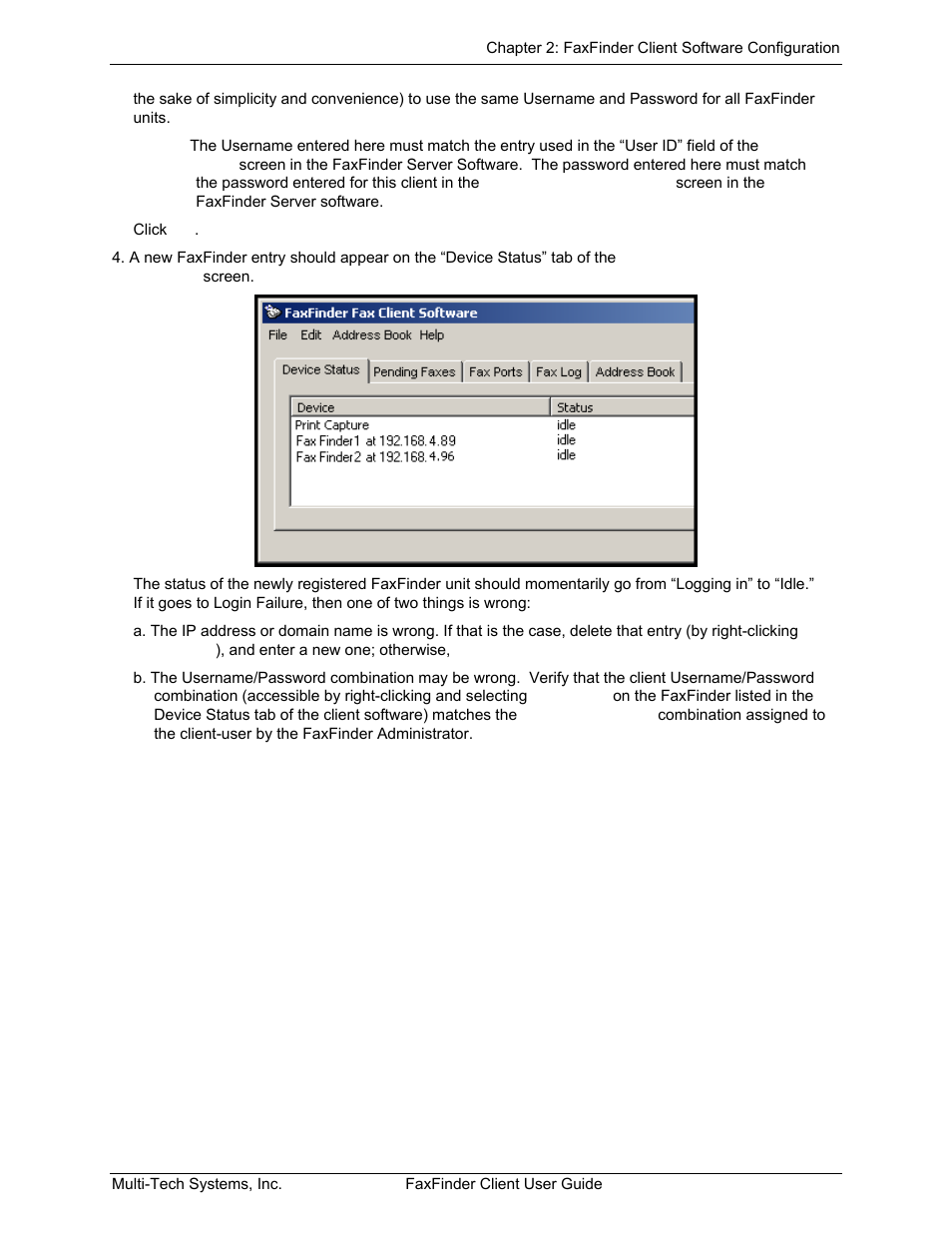 Multi-Tech Systems FaxFinder V.34 Fax Servers FF Model Series User Manual | Page 14 / 96