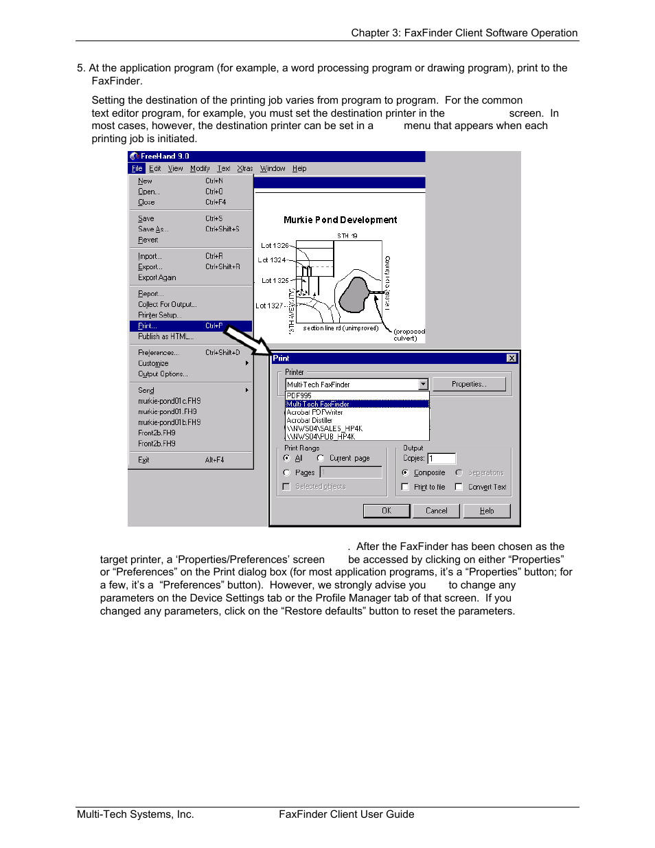 Multi-Tech Systems FaxFinder V.34 Fax Servers FF Model Series User Manual | Page 31 / 96