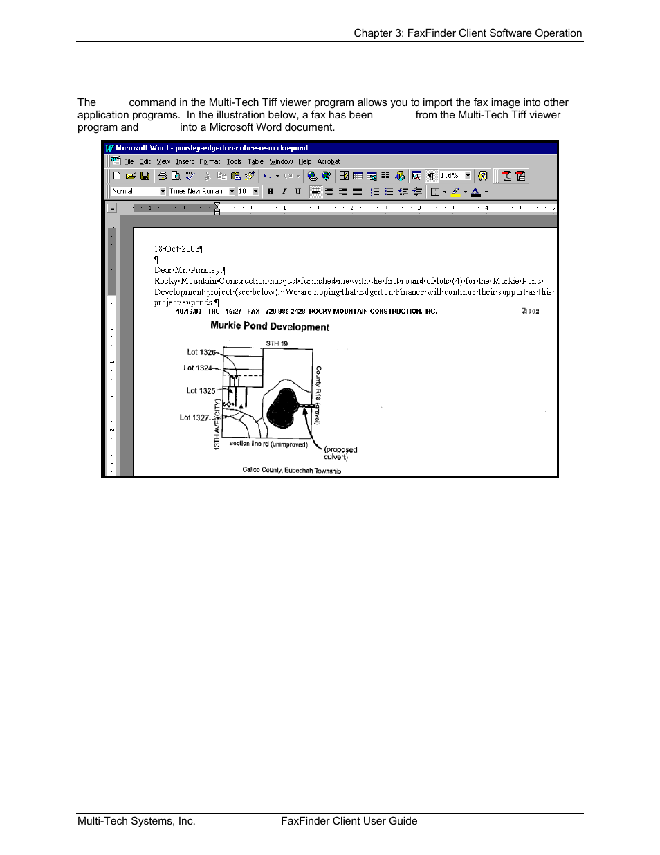 Multi-Tech Systems FaxFinder V.34 Fax Servers FF Model Series User Manual | Page 54 / 96