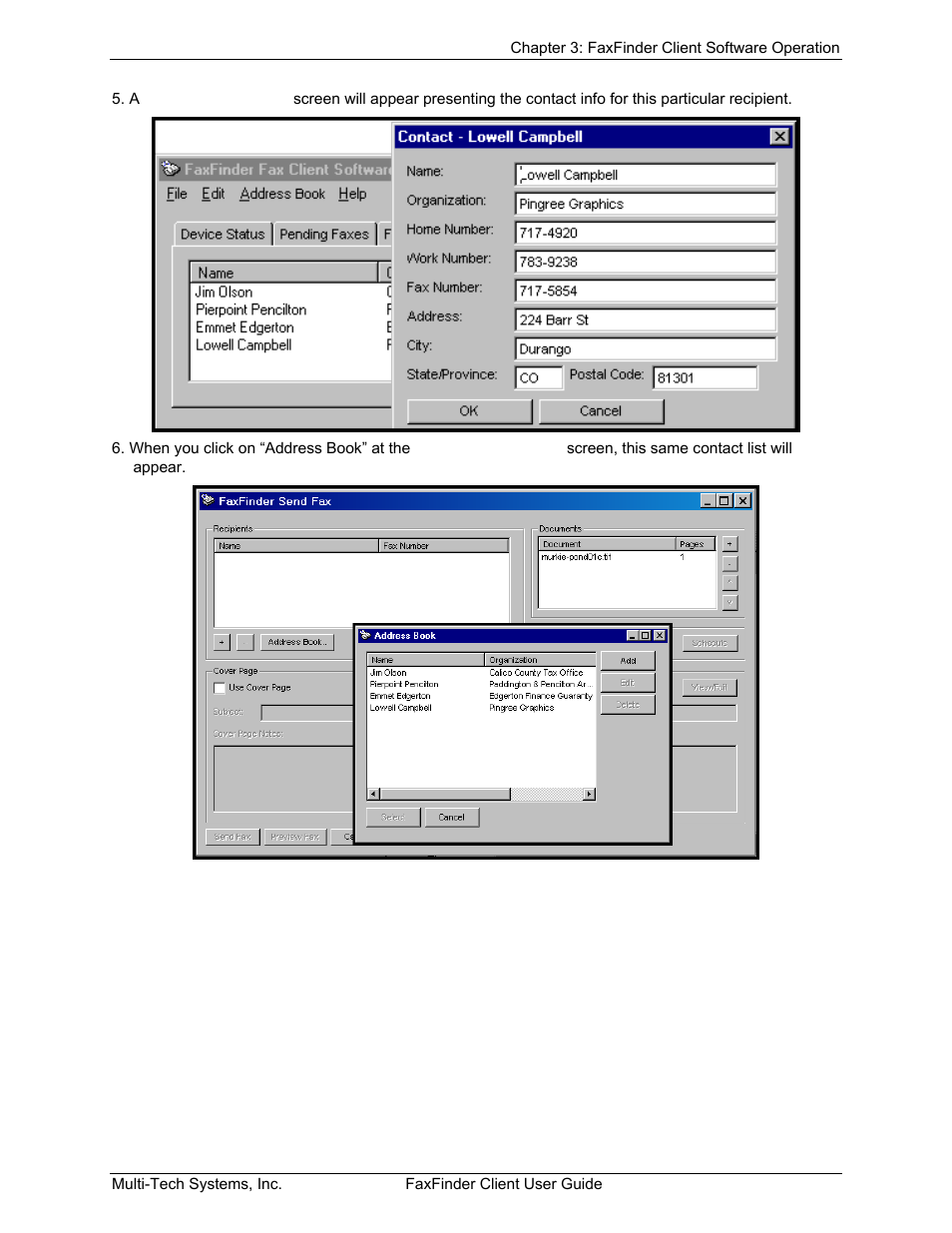 Multi-Tech Systems FaxFinder V.34 Fax Servers FF Model Series User Manual | Page 56 / 96