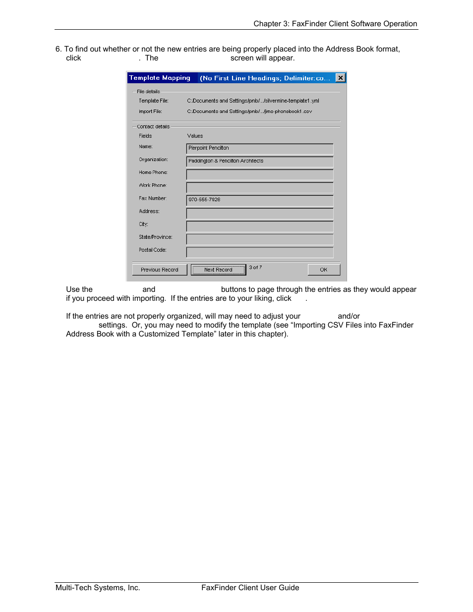 Multi-Tech Systems FaxFinder V.34 Fax Servers FF Model Series User Manual | Page 64 / 96