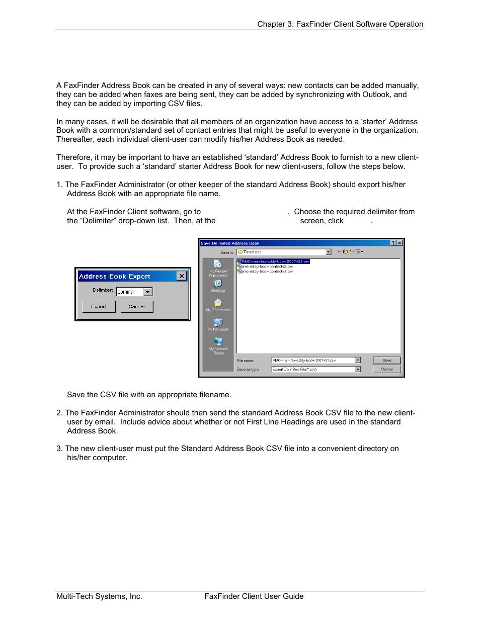 Multi-Tech Systems FaxFinder V.34 Fax Servers FF Model Series User Manual | Page 72 / 96