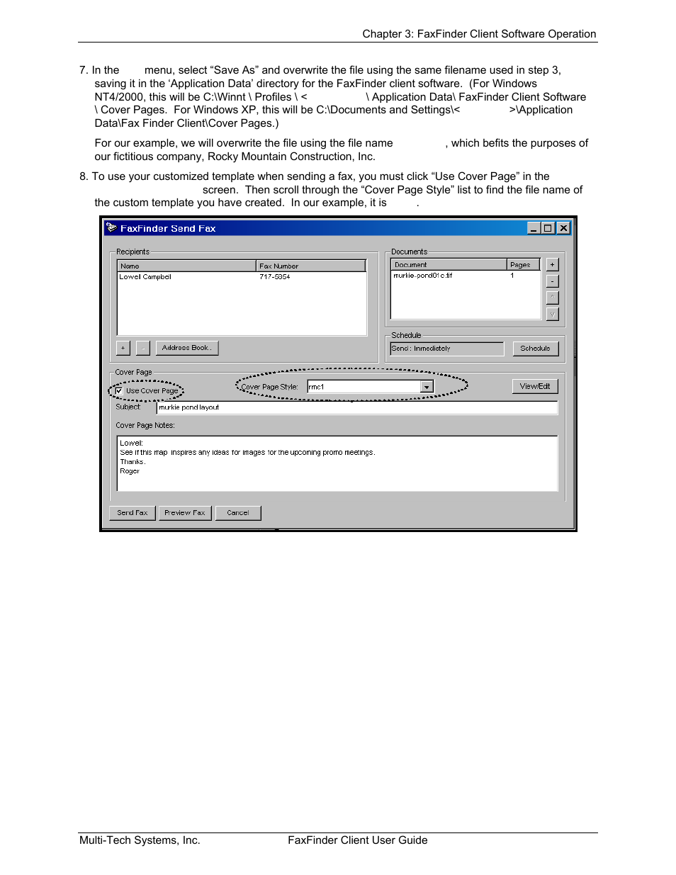Multi-Tech Systems FaxFinder V.34 Fax Servers FF Model Series User Manual | Page 89 / 96