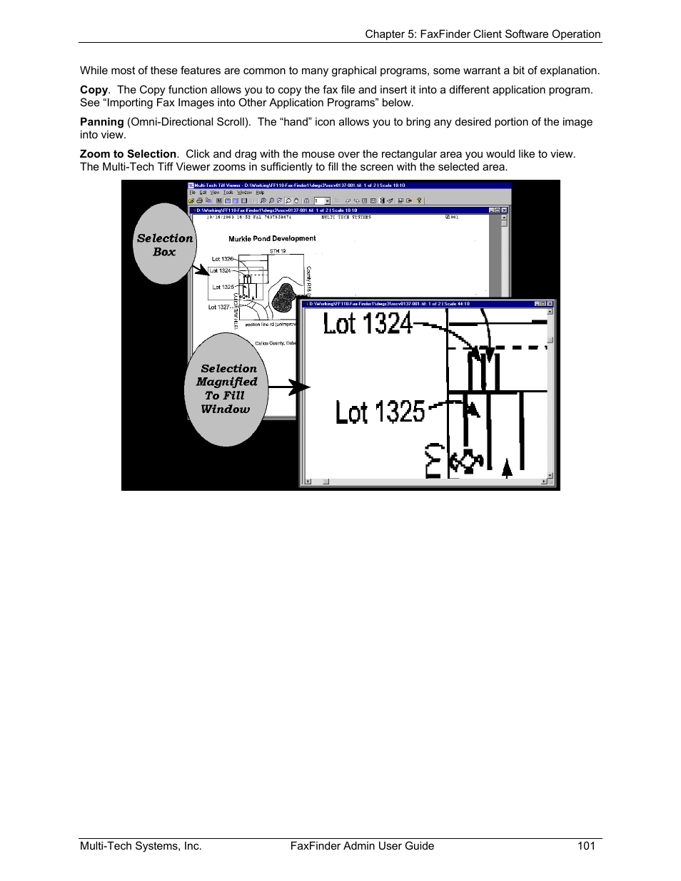 Multi-Tech Systems FAX FINDER FF220 User Manual | Page 101 / 205