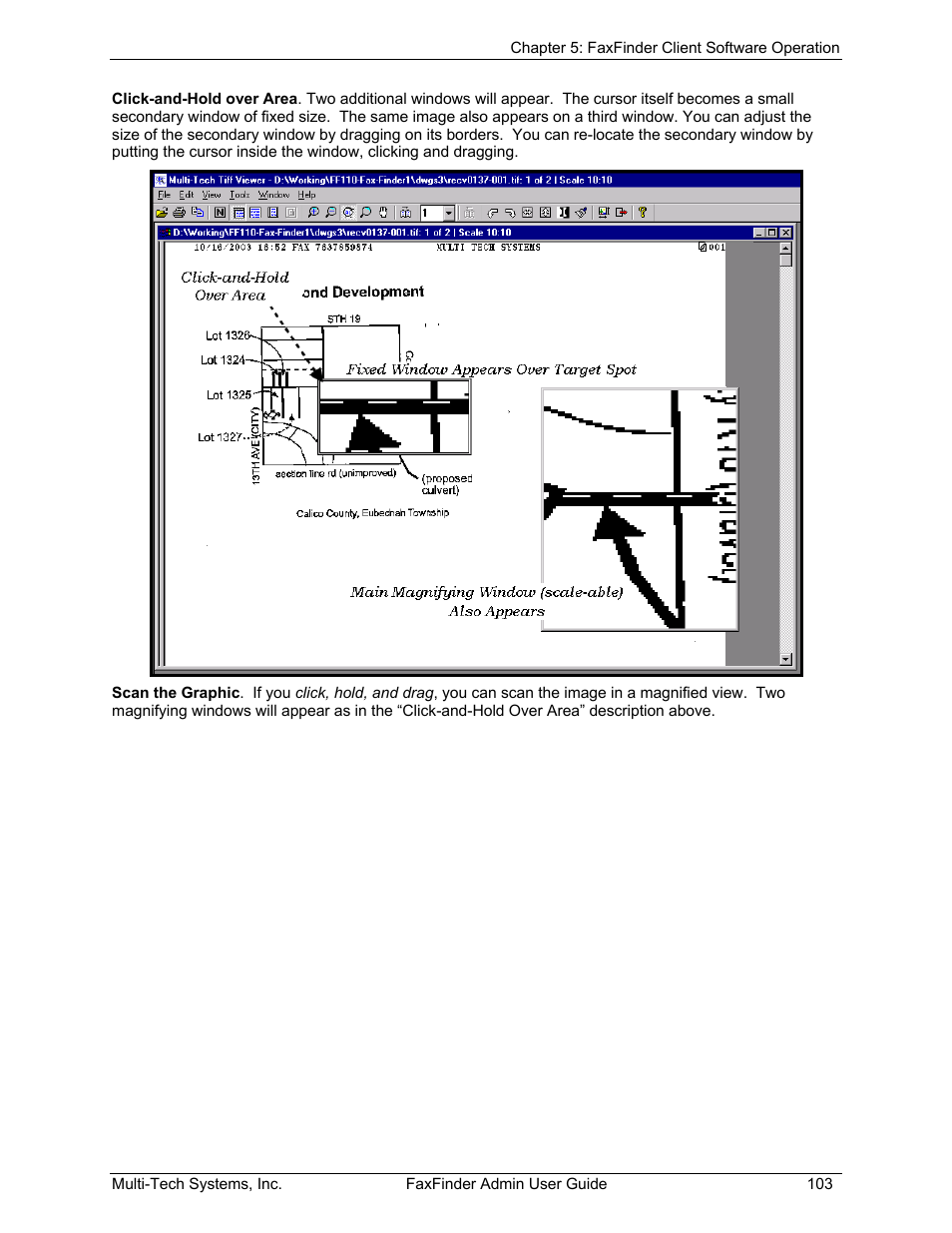 Multi-Tech Systems FAX FINDER FF220 User Manual | Page 103 / 205