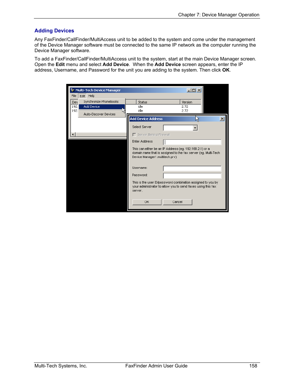Multi-Tech Systems FAX FINDER FF220 User Manual | Page 158 / 205