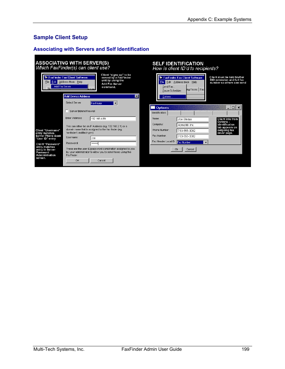 Multi-Tech Systems FAX FINDER FF220 User Manual | Page 199 / 205