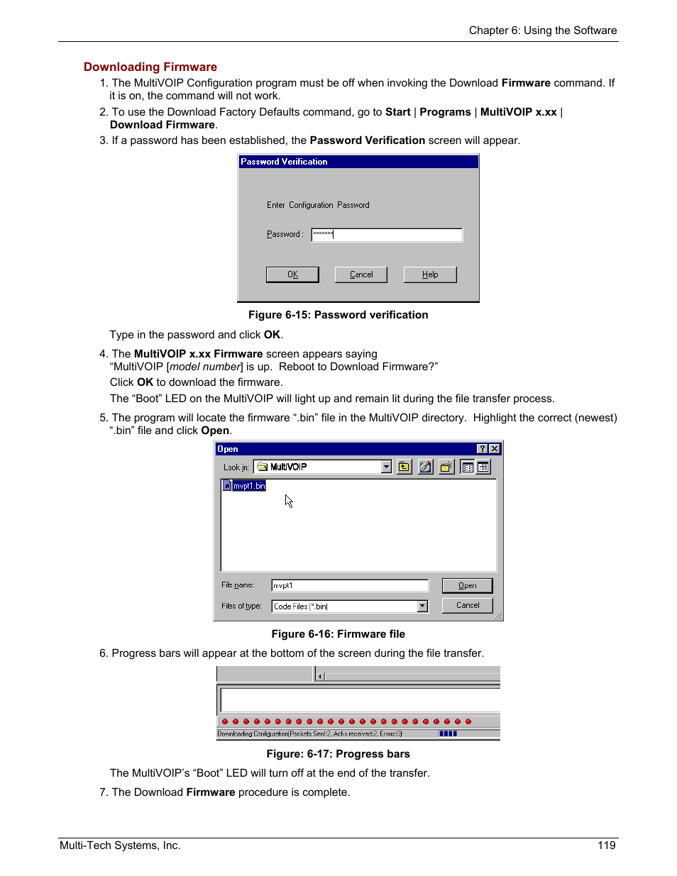 Multi-Tech Systems MULTIVOIP MVP210/410/810 User Manual | Page 119 / 144