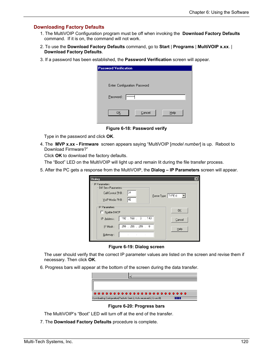Multi-Tech Systems MULTIVOIP MVP210/410/810 User Manual | Page 120 / 144