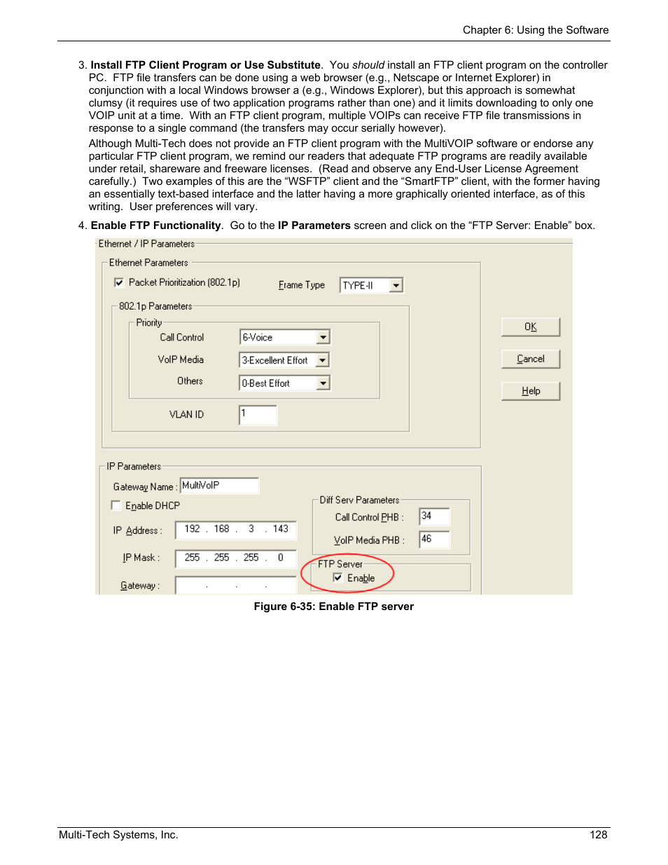 Multi-Tech Systems MULTIVOIP MVP210/410/810 User Manual | Page 128 / 144