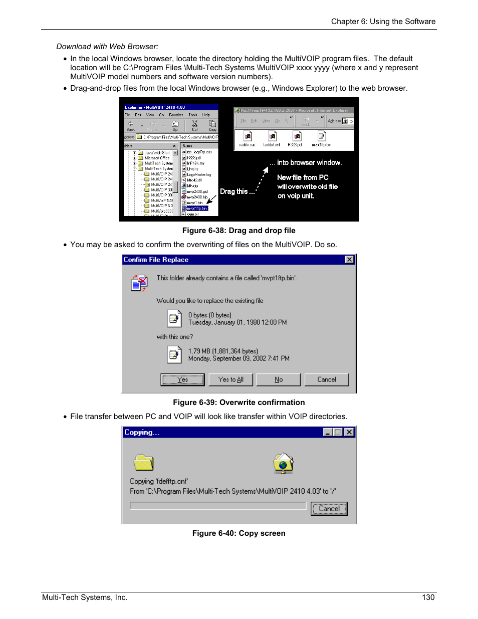 Multi-Tech Systems MULTIVOIP MVP210/410/810 User Manual | Page 130 / 144