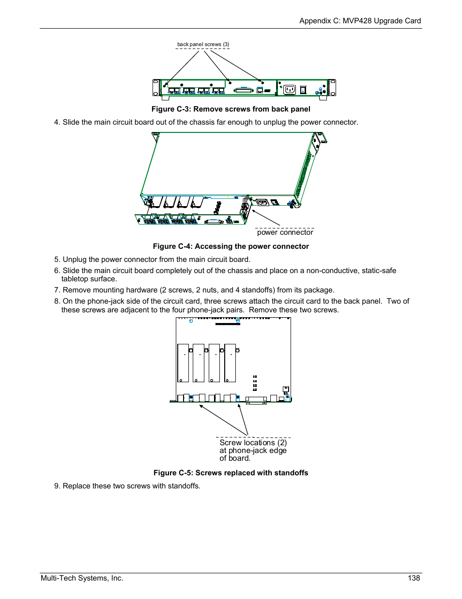 Multi-Tech Systems MULTIVOIP MVP210/410/810 User Manual | Page 138 / 144