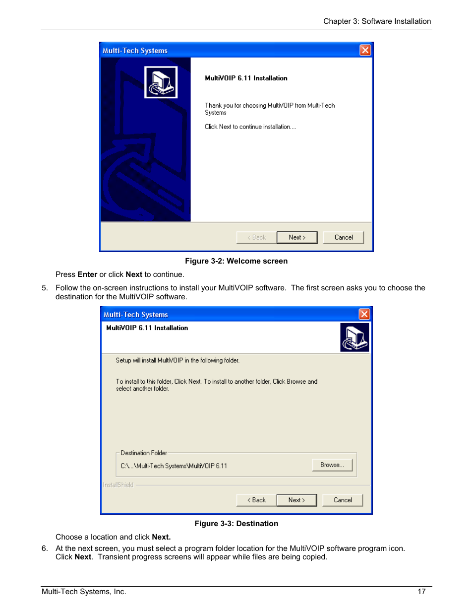 Multi-Tech Systems MULTIVOIP MVP210/410/810 User Manual | Page 17 / 144