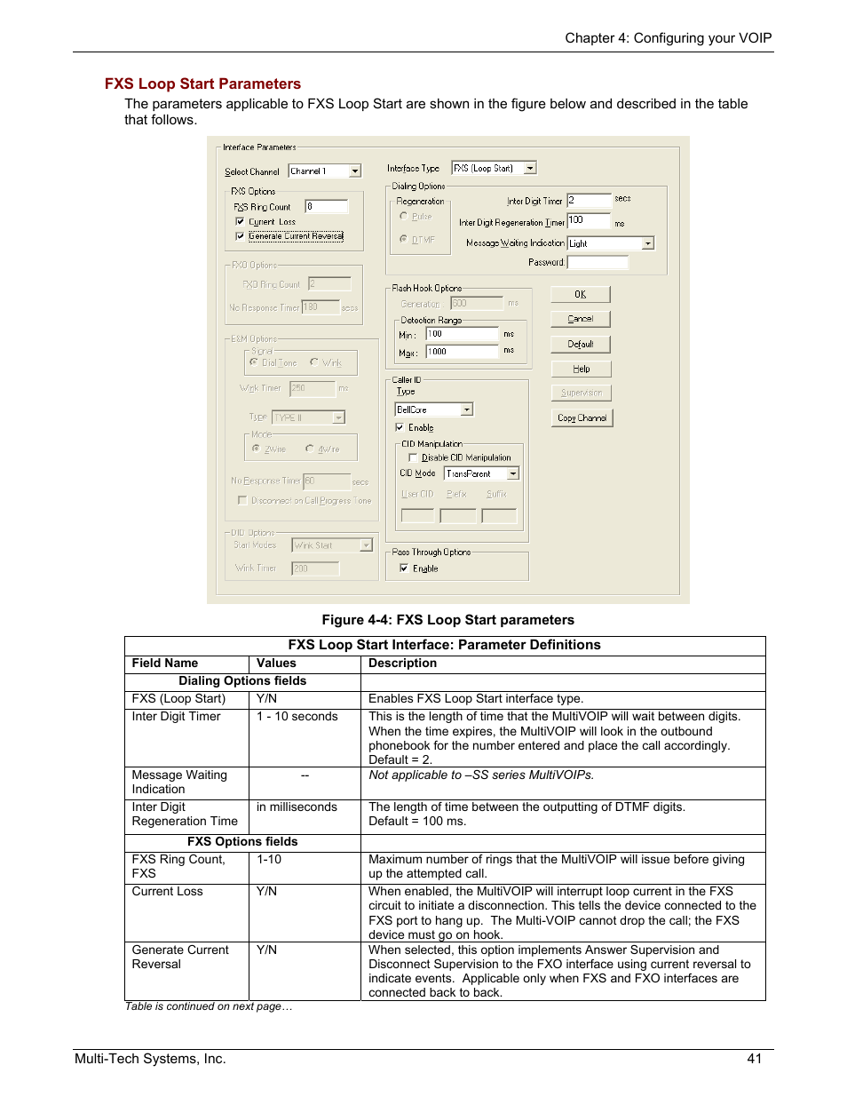 Multi-Tech Systems MULTIVOIP MVP210/410/810 User Manual | Page 41 / 144