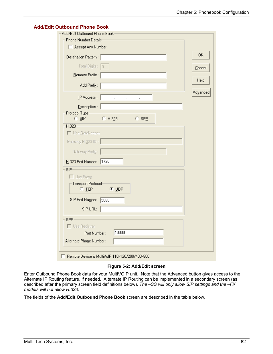 Multi-Tech Systems MULTIVOIP MVP210/410/810 User Manual | Page 82 / 144