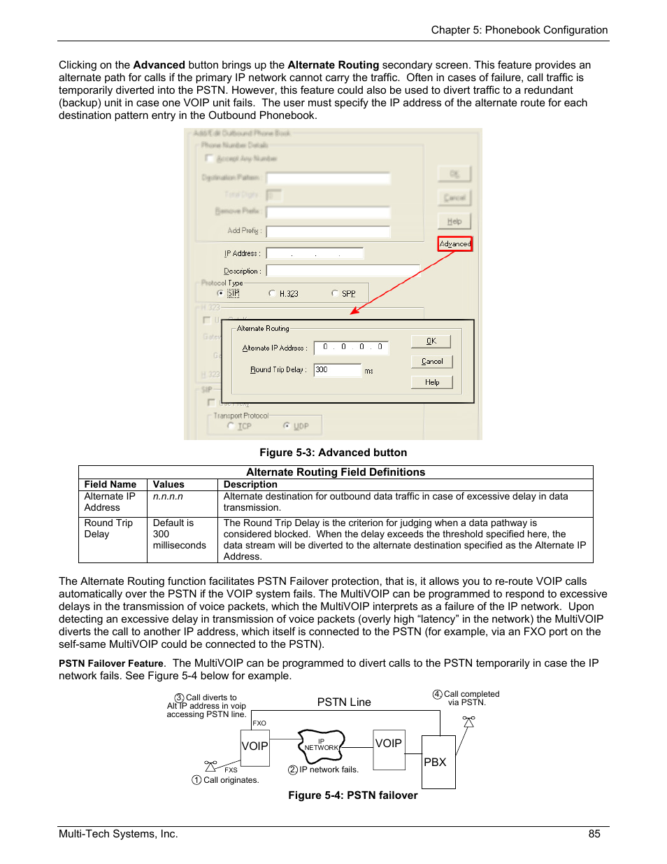 Multi-Tech Systems MULTIVOIP MVP210/410/810 User Manual | Page 85 / 144
