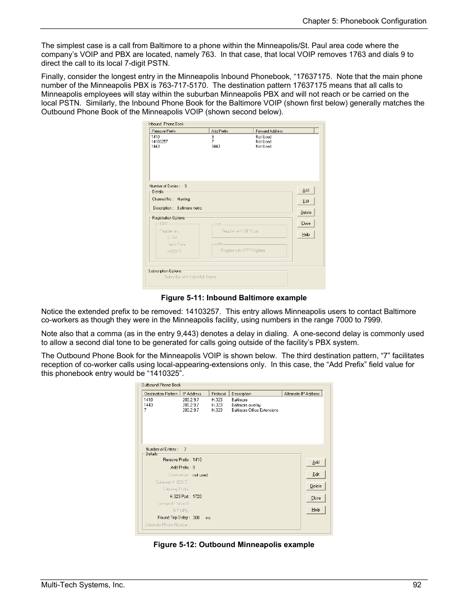 Multi-Tech Systems MULTIVOIP MVP210/410/810 User Manual | Page 92 / 144