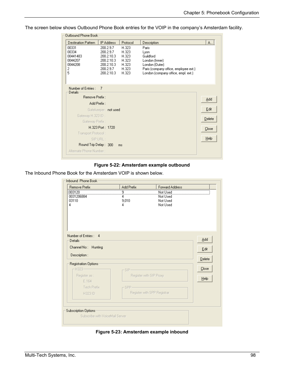 Multi-Tech Systems MULTIVOIP MVP210/410/810 User Manual | Page 98 / 144
