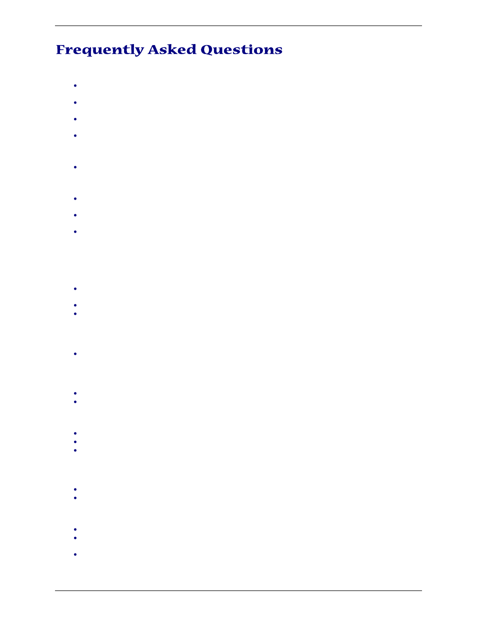 Frequently asked questions | Multi-Tech Systems MTCBA-C-U User Manual | Page 30 / 35