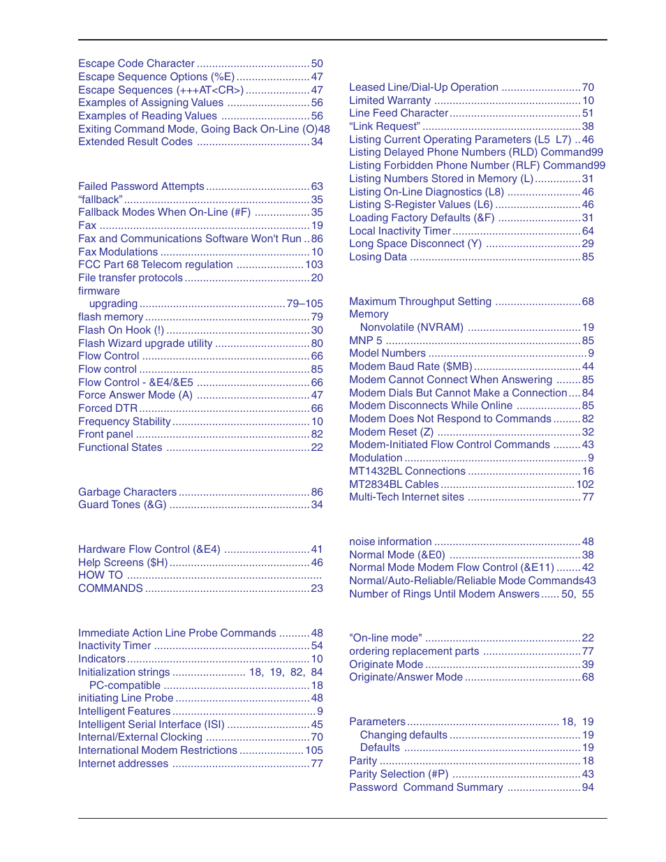 Multi-Tech Systems BA-Series User Manual | Page 107 / 109