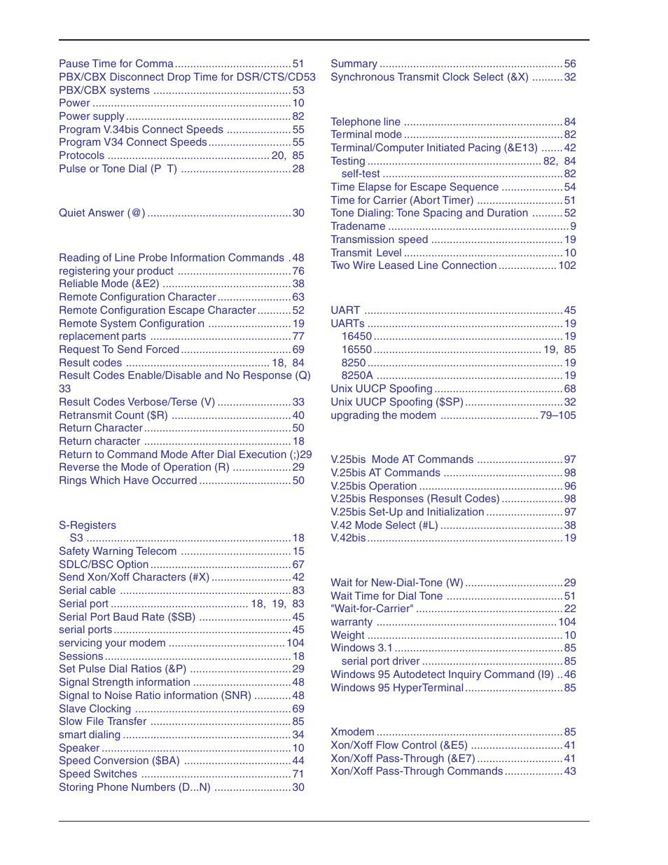 Multi-Tech Systems BA-Series User Manual | Page 108 / 109