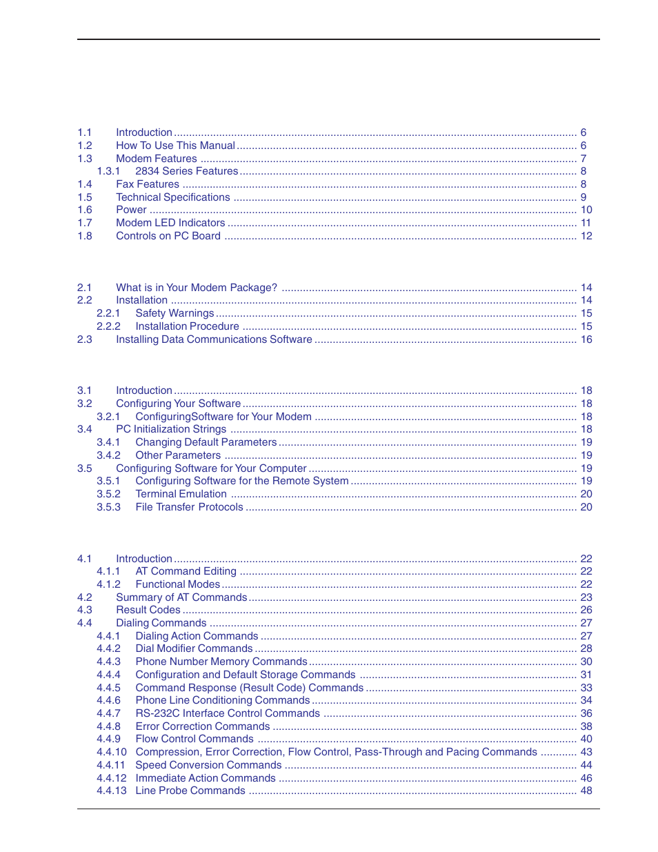 Multi-Tech Systems BA-Series User Manual | Page 3 / 109