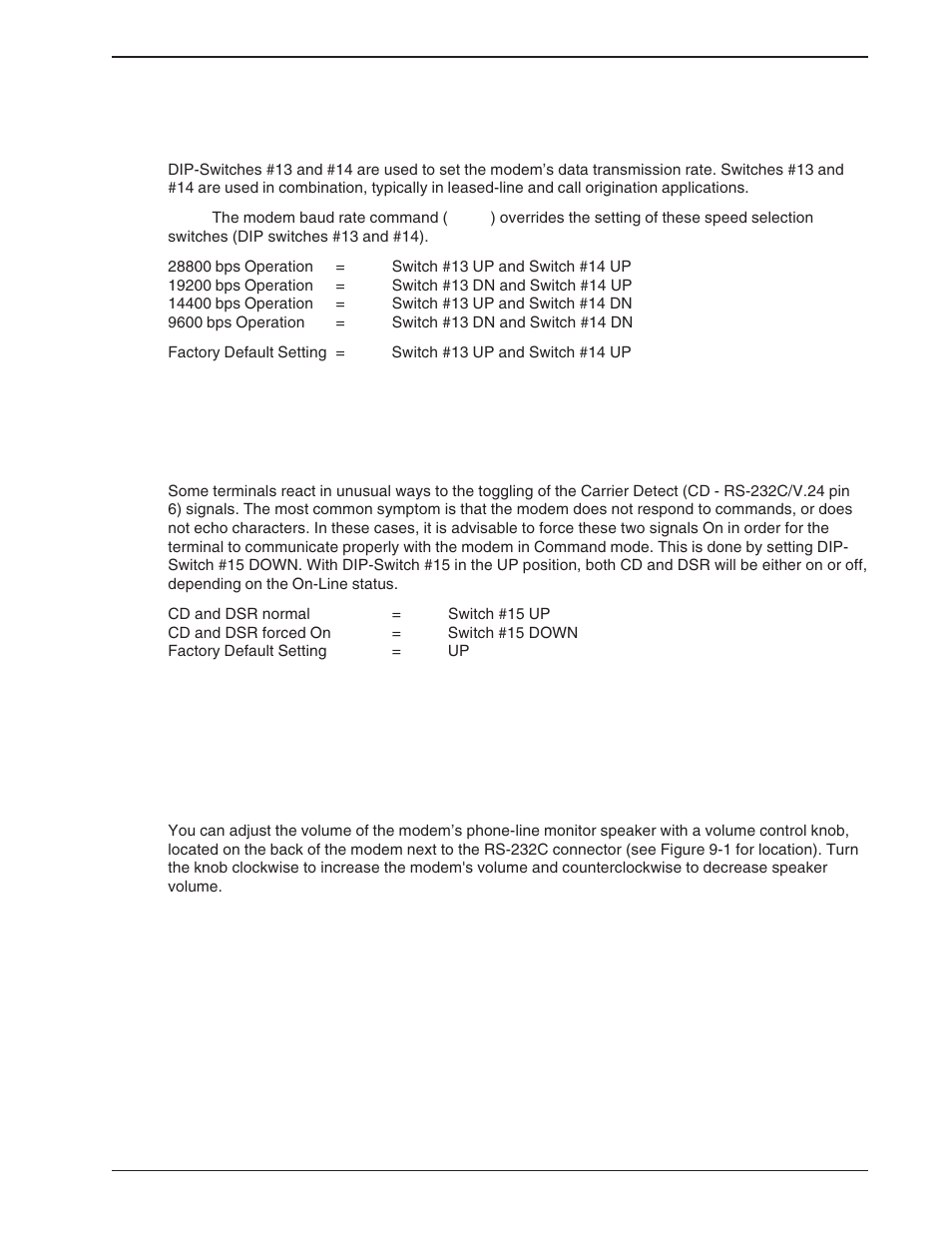 3 speaker volume control, Speaker volume control | Multi-Tech Systems BA-Series User Manual | Page 71 / 109