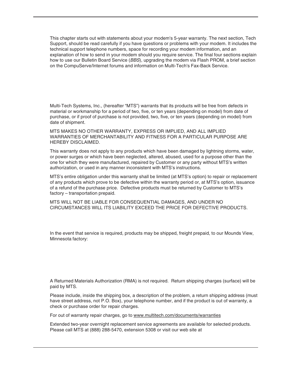 1 introduction, Introduction | Multi-Tech Systems BA-Series User Manual | Page 75 / 109
