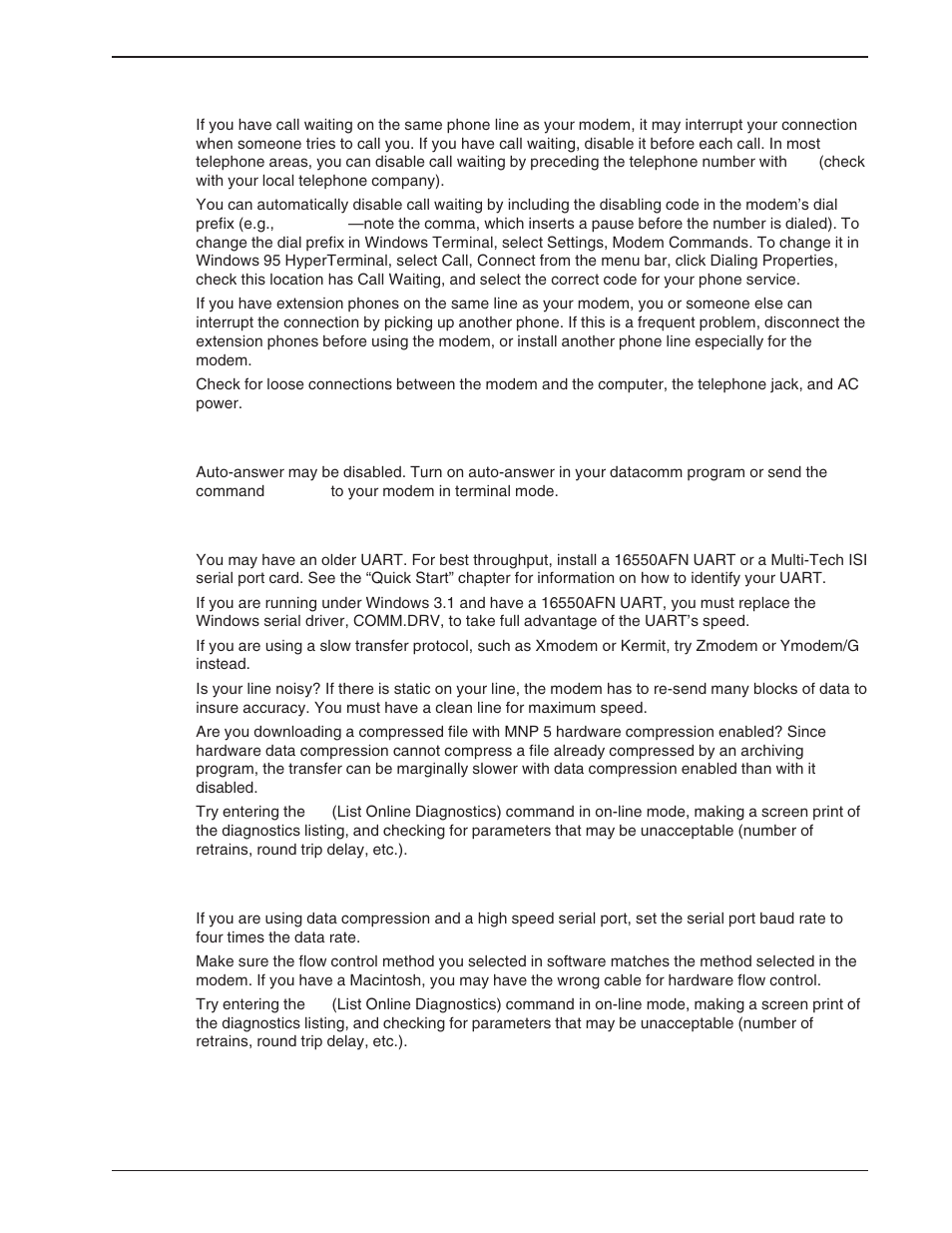 Multi-Tech Systems BA-Series User Manual | Page 85 / 109