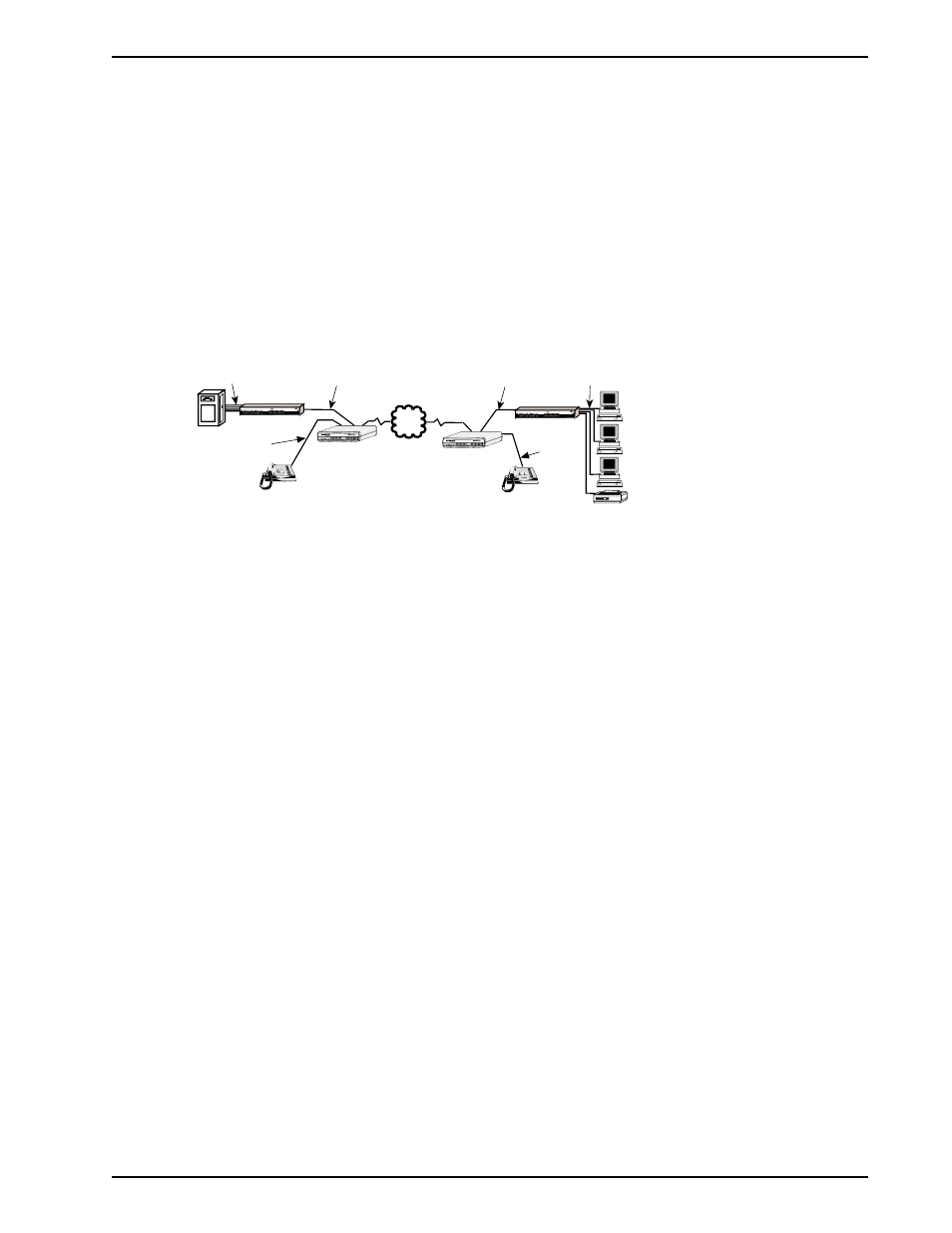 3 configuration 2 - mmh900 series with voice/fax, Configuration 2 - mmh900 series with voice/fax | Multi-Tech Systems DataTalker DT101/xx User Manual | Page 25 / 154