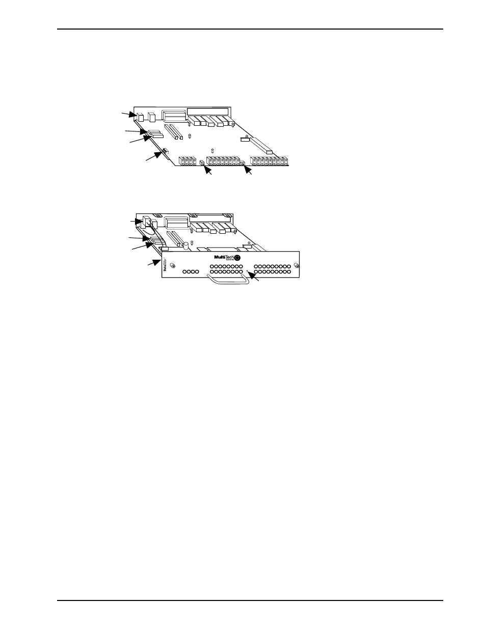 4 switches and shunts, 1 front panel switches, 2 power switch | Switches and shunts, Front panel switches, Power switch | Multi-Tech Systems DataTalker DT101/xx User Manual | Page 41 / 154