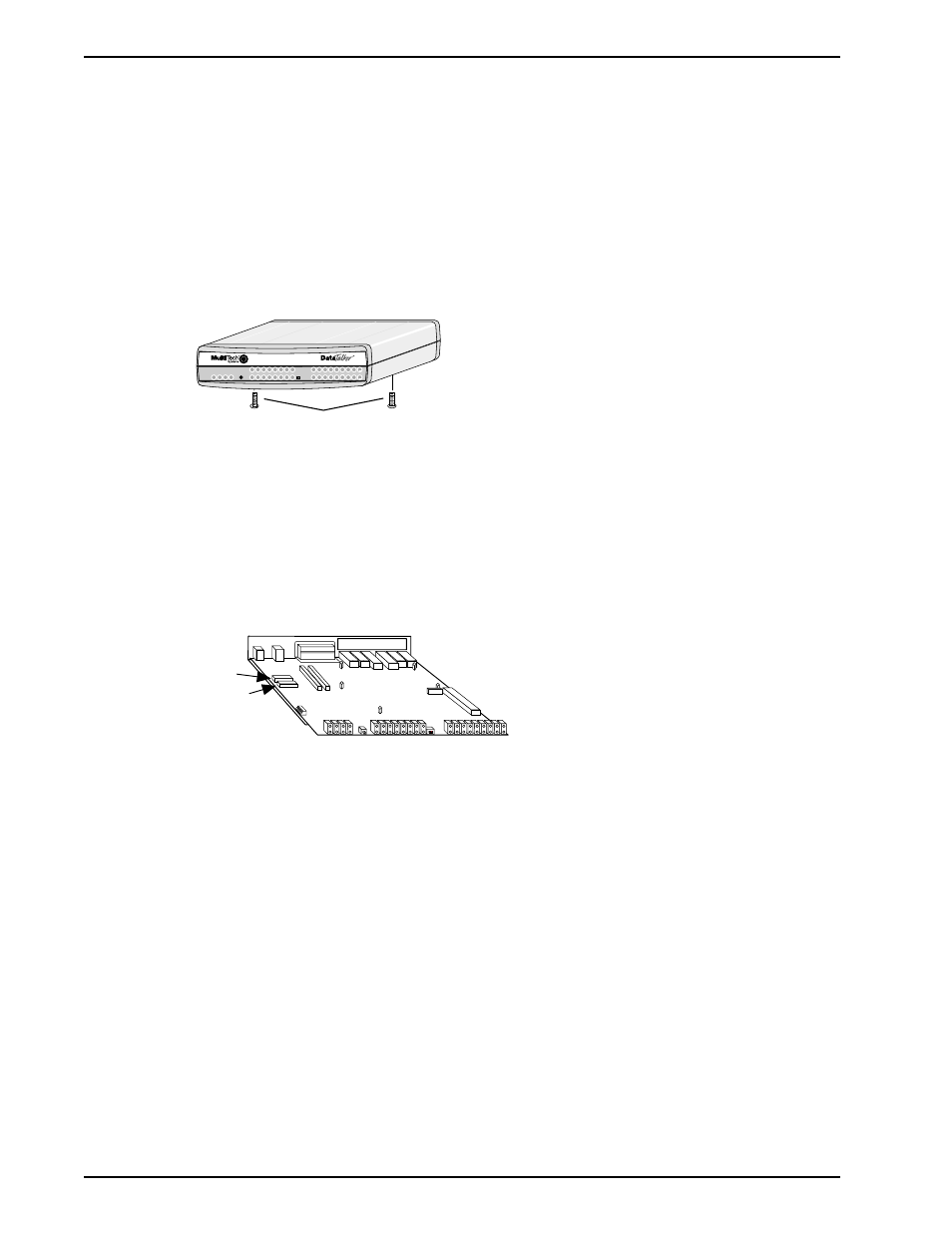 3 v.35 shunt, V.35 shunt, Table 5-2. v.35 shunt procedure | Multi-Tech Systems DataTalker DT101/xx User Manual | Page 60 / 154