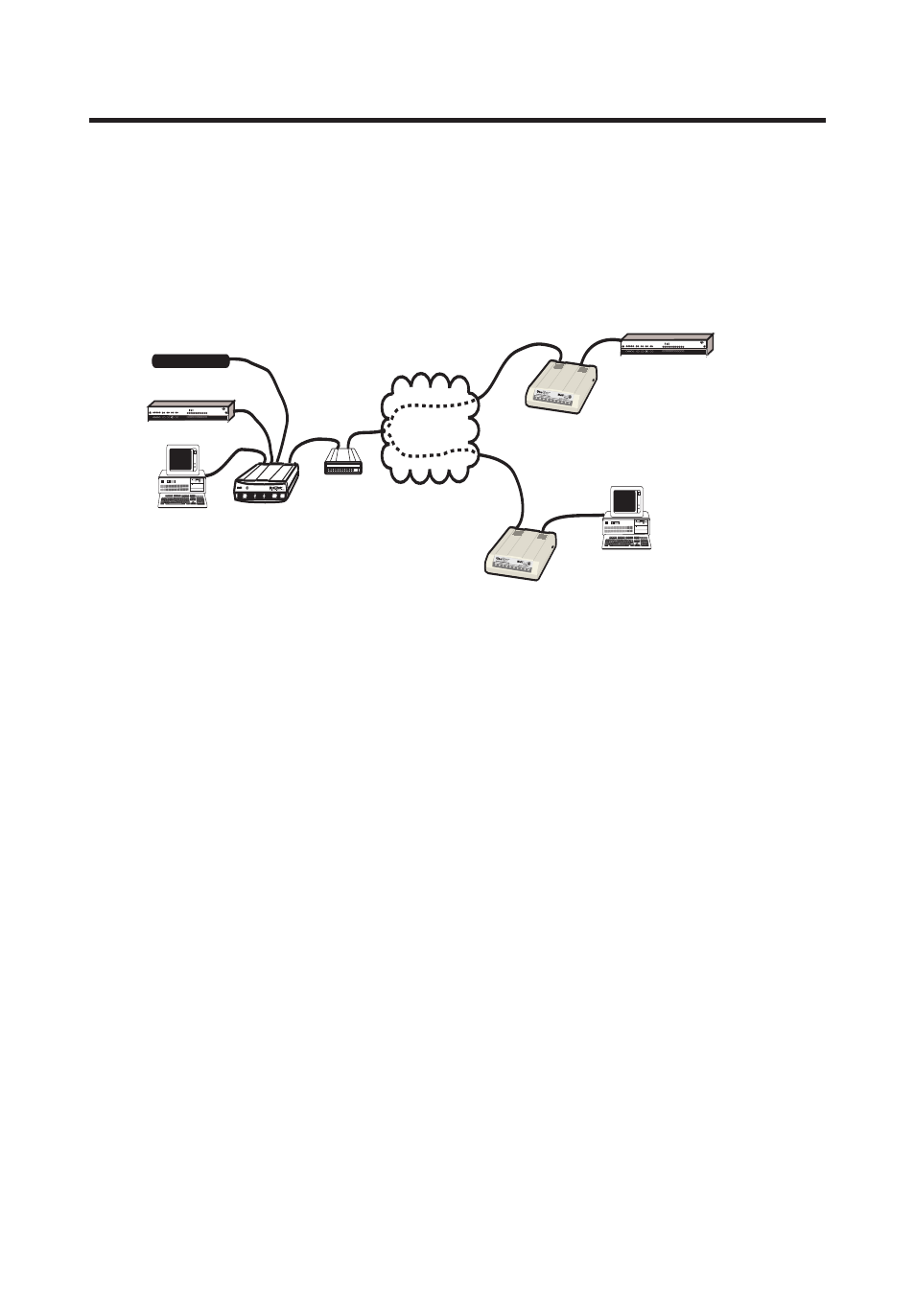 3 a typical application, 1 ordering a frame relay line, Host site | Remote site 2, Remote site 1 | Multi-Tech Systems FR111 User Manual | Page 12 / 99