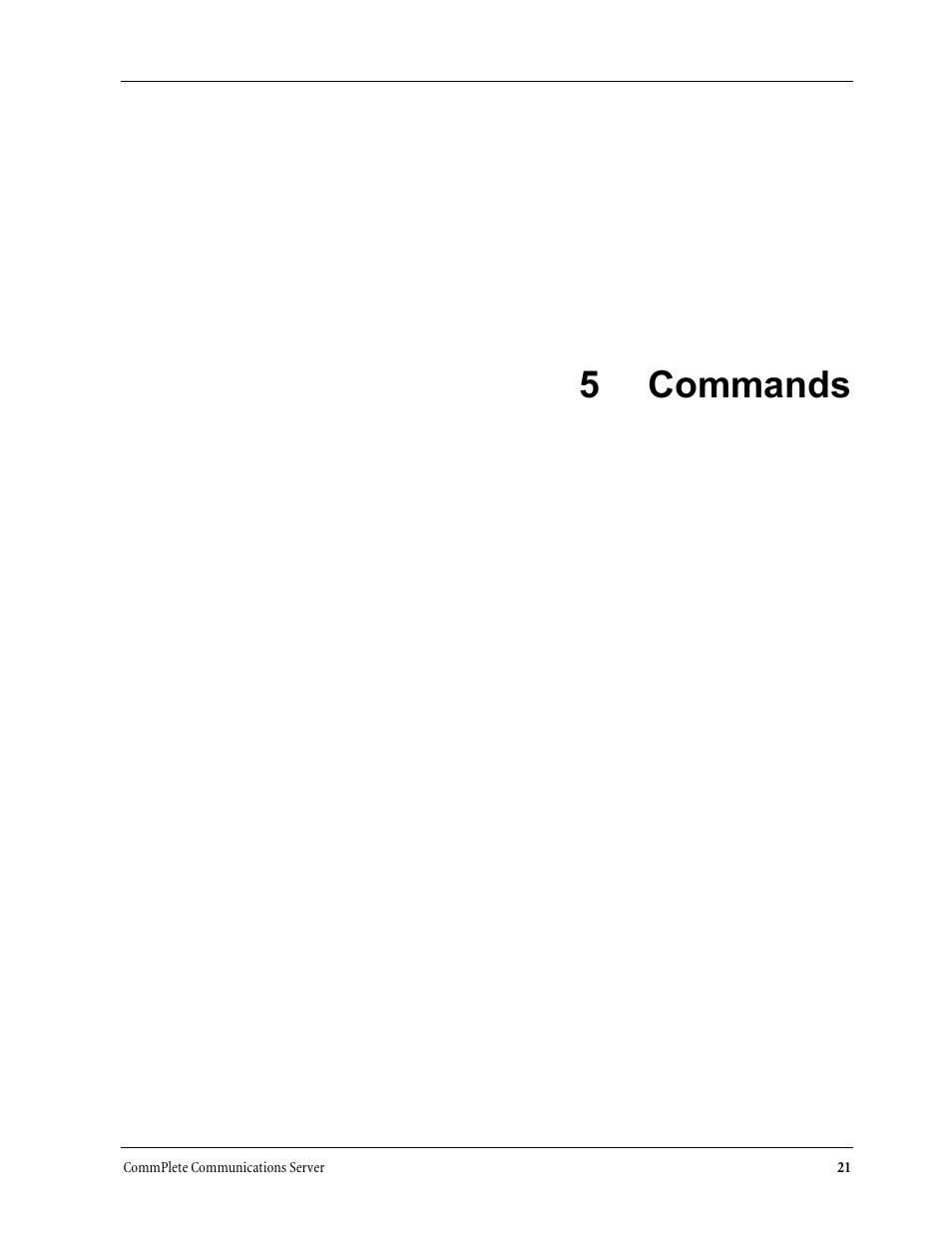 5 commands | Multi-Tech Systems MR9600 User Manual | Page 29 / 86