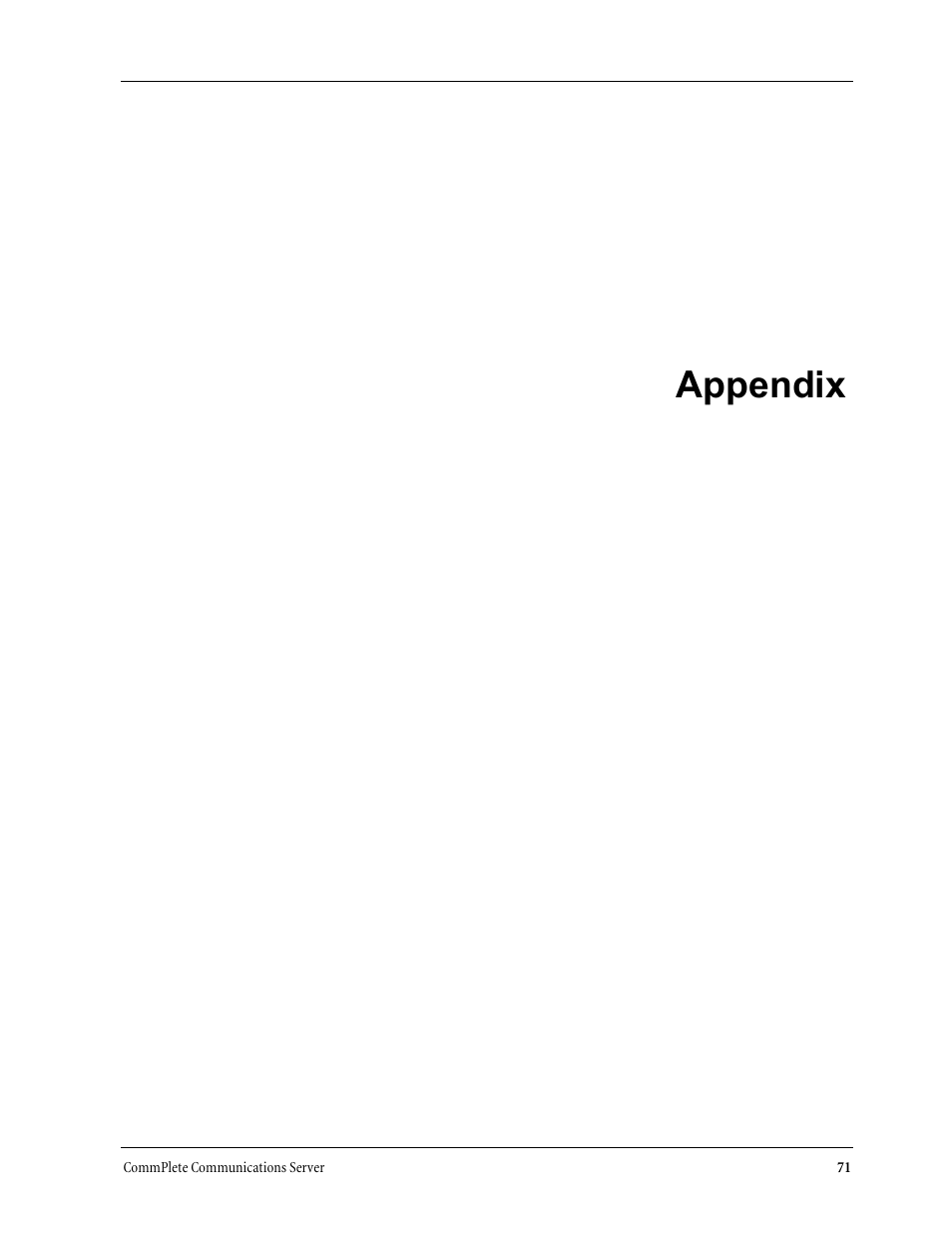 Appendix | Multi-Tech Systems MR9600 User Manual | Page 79 / 86