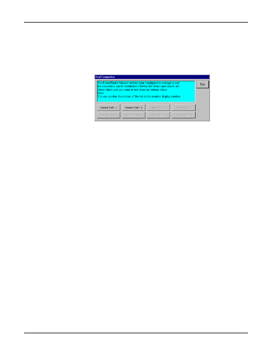 Test connection | Multi-Tech Systems RF500S User Manual | Page 70 / 134