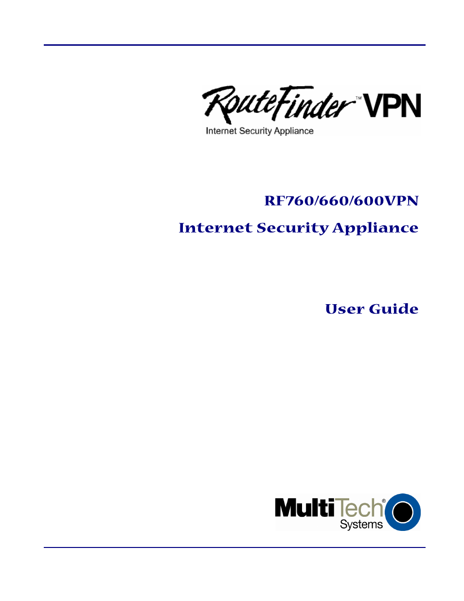 Multi-Tech Systems RF660 User Manual | 189 pages
