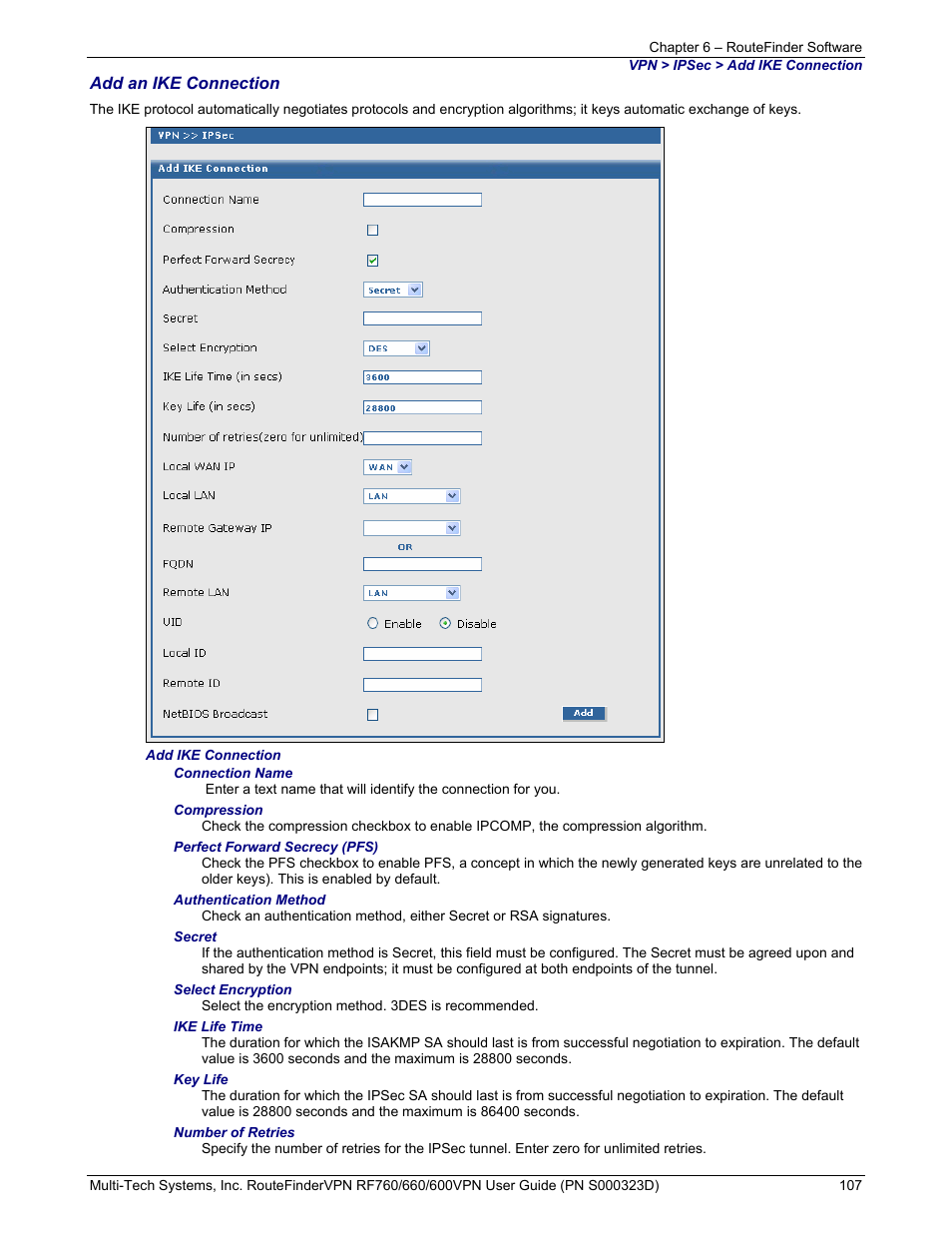 Multi-Tech Systems RF660 User Manual | Page 107 / 189