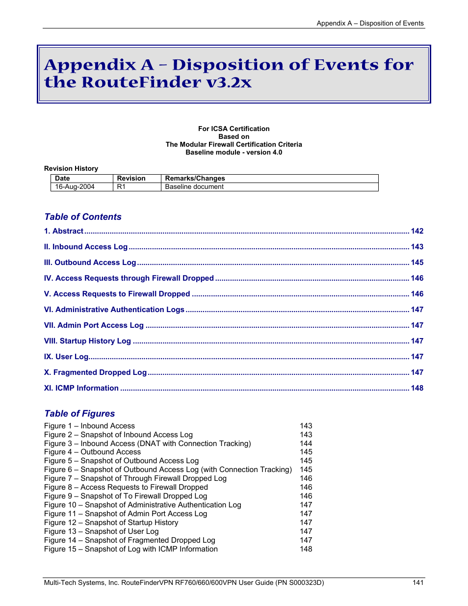 Multi-Tech Systems RF660 User Manual | Page 141 / 189