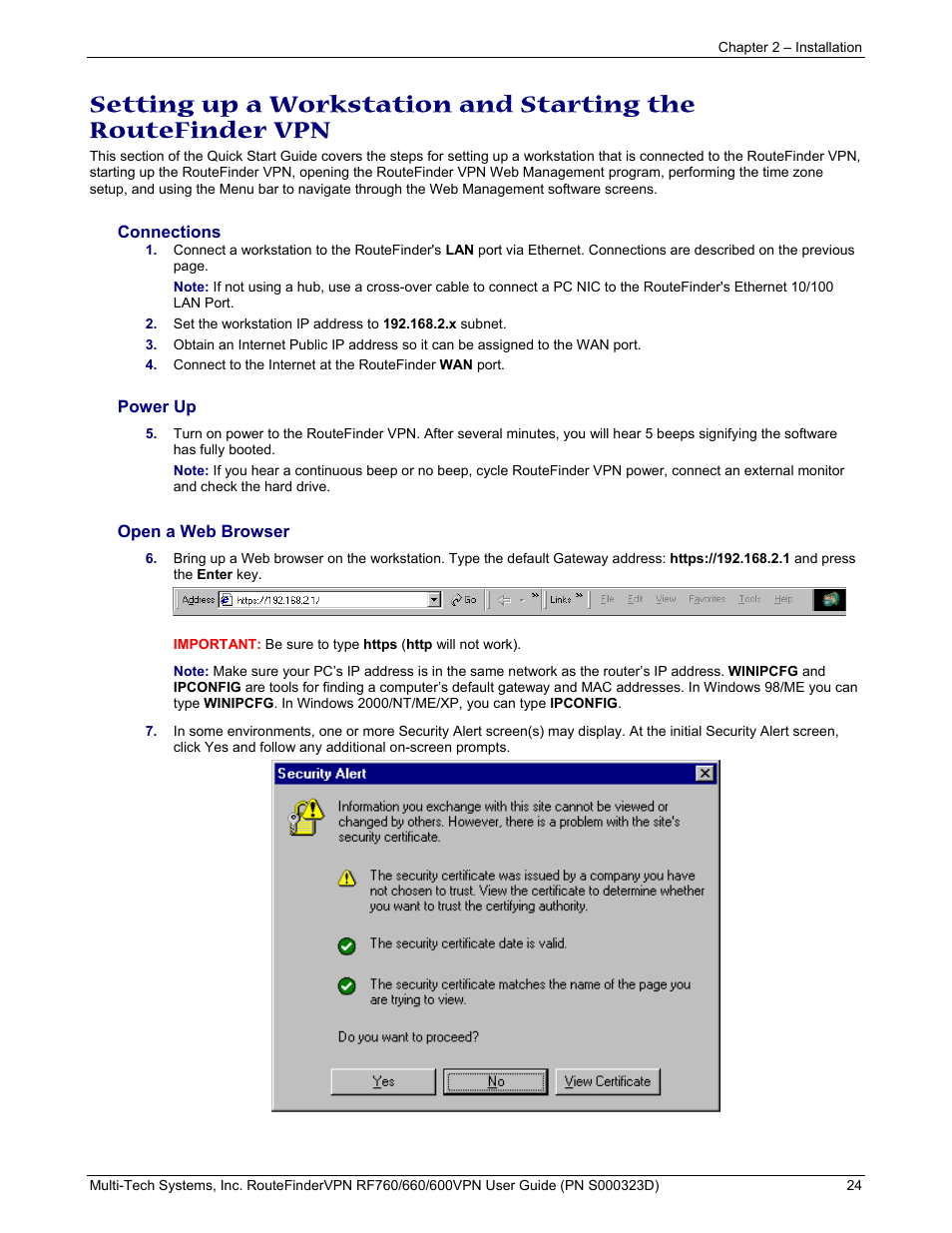 Multi-Tech Systems RF660 User Manual | Page 24 / 189