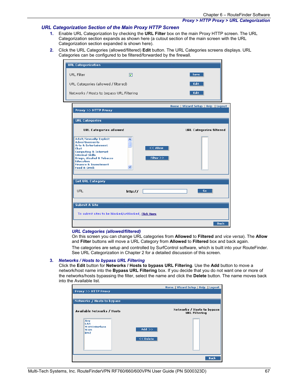 Multi-Tech Systems RF660 User Manual | Page 67 / 189
