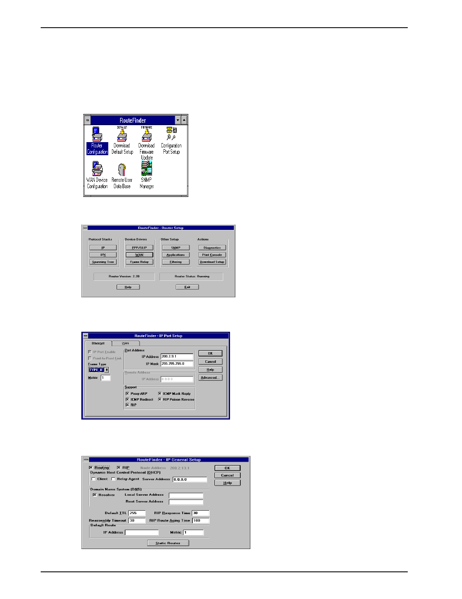 6 setting up st. louis operation for bridging, St. louis - bridging, Setting up st. louis operation for bridging | Multi-Tech Systems MTASR1-100 User Manual | Page 124 / 207