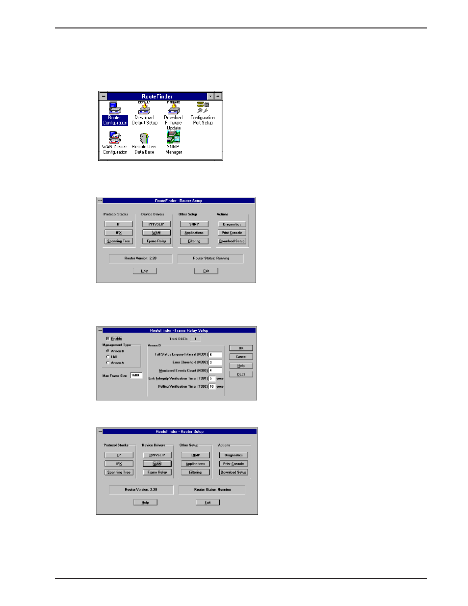 3 configuring the minneapolis site, Minneapolis - frame relay, Configuring the minneapolis site | Multi-Tech Systems MTASR1-100 User Manual | Page 141 / 207