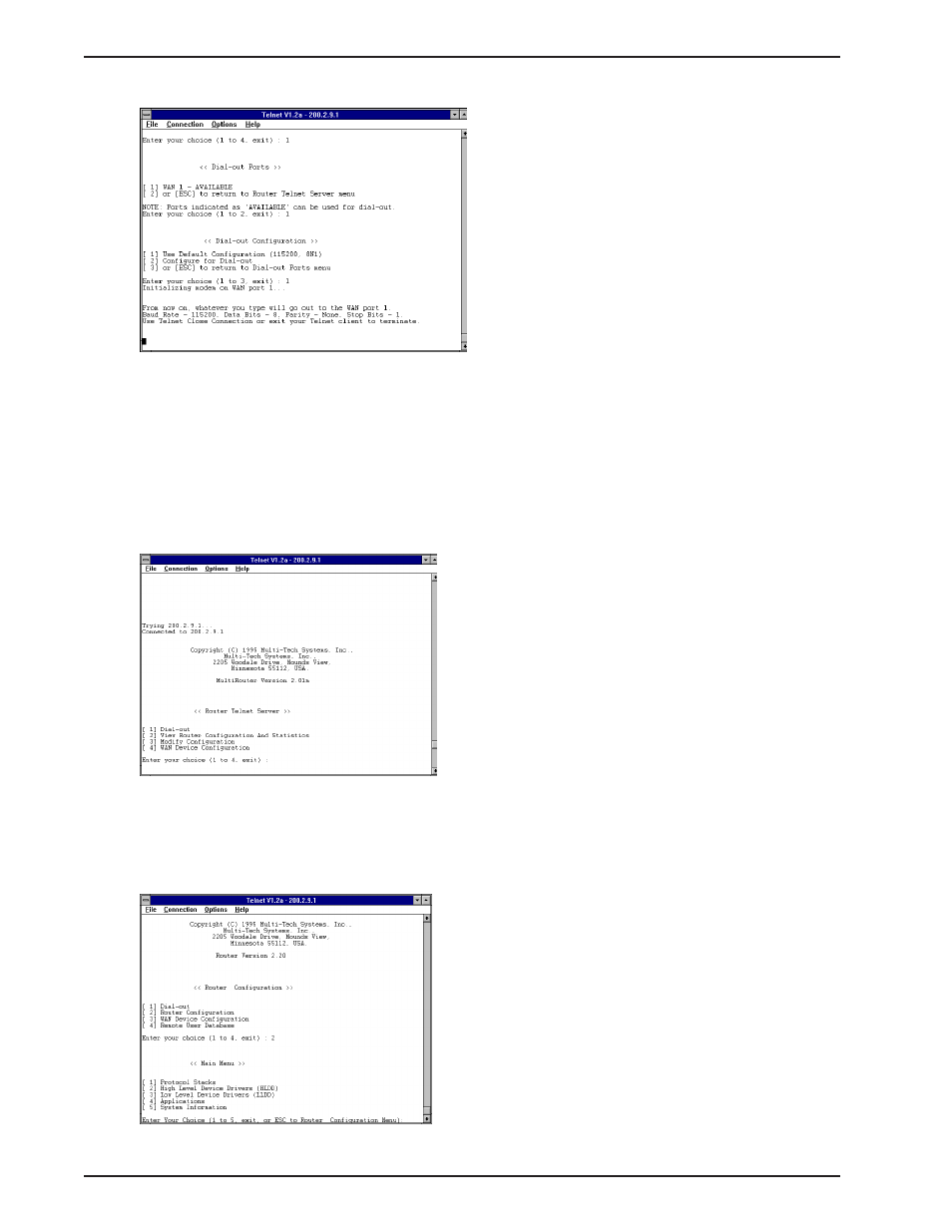 Multi-Tech Systems MTASR1-100 User Manual | Page 164 / 207