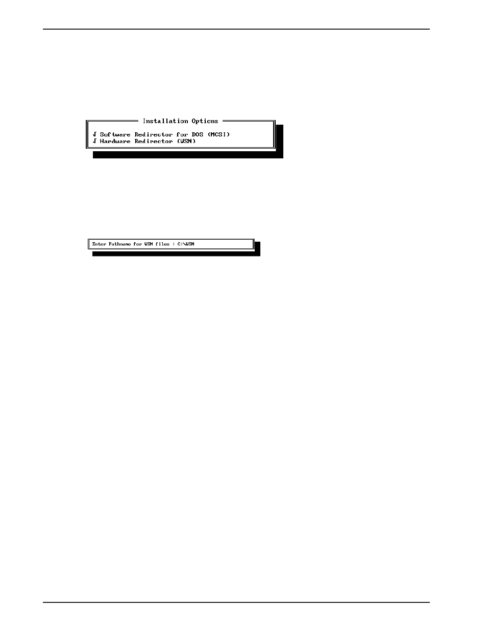 2 installing the wsn hardware redirector software, 3 operation of the wsn pop up tsr, Installing the wsn hardware redirector software | Operation of the wsn pop up tsr | Multi-Tech Systems MTASR1-100 User Manual | Page 186 / 207