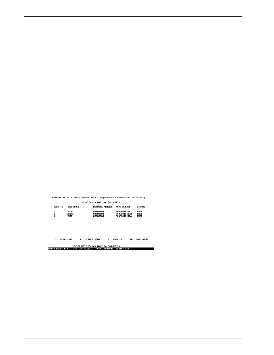 Baud, Data bits, Packet time | Parity, Stop bits | Multi-Tech Systems MTASR1-100 User Manual | Page 188 / 207