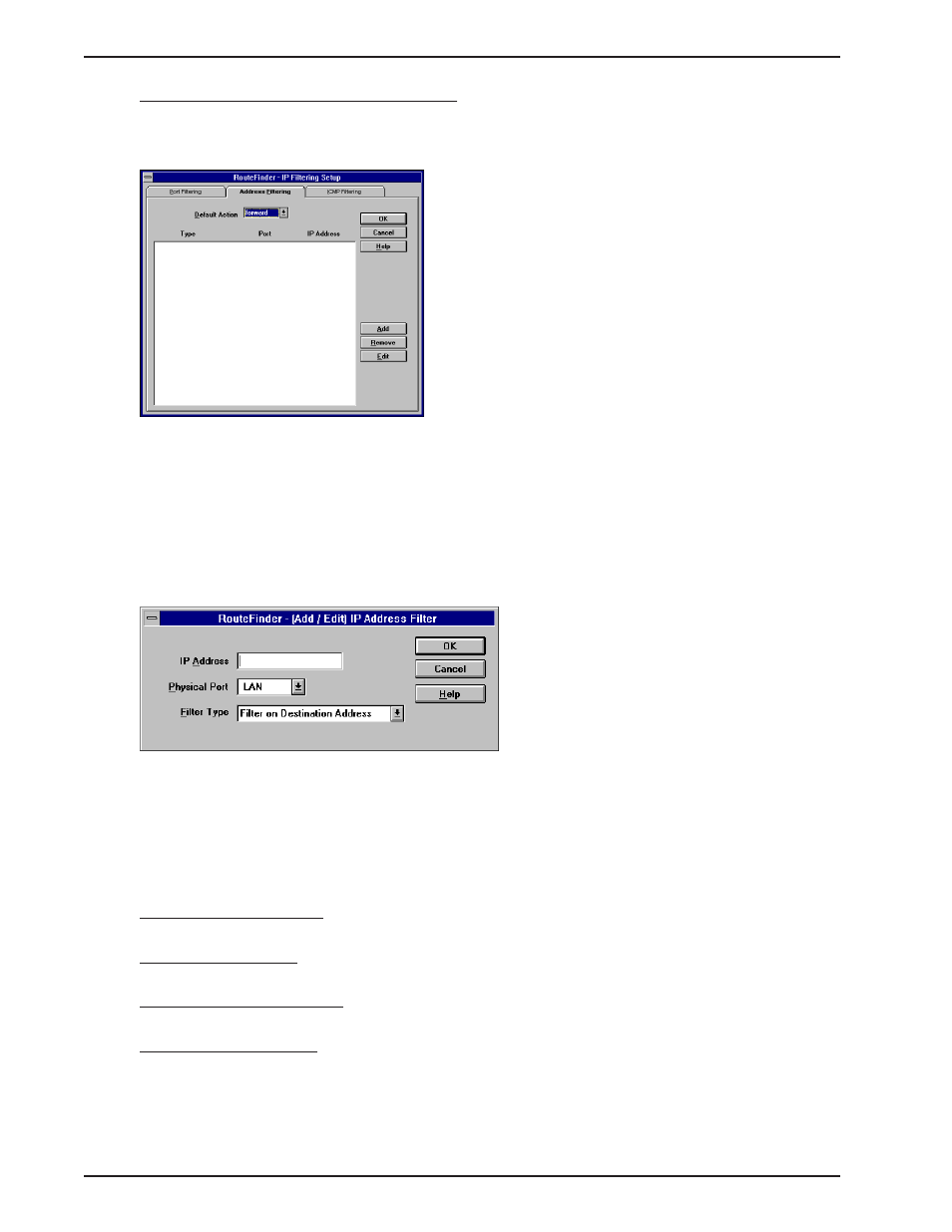 Ip protocol address based filtering | Multi-Tech Systems MTASR1-100 User Manual | Page 76 / 207