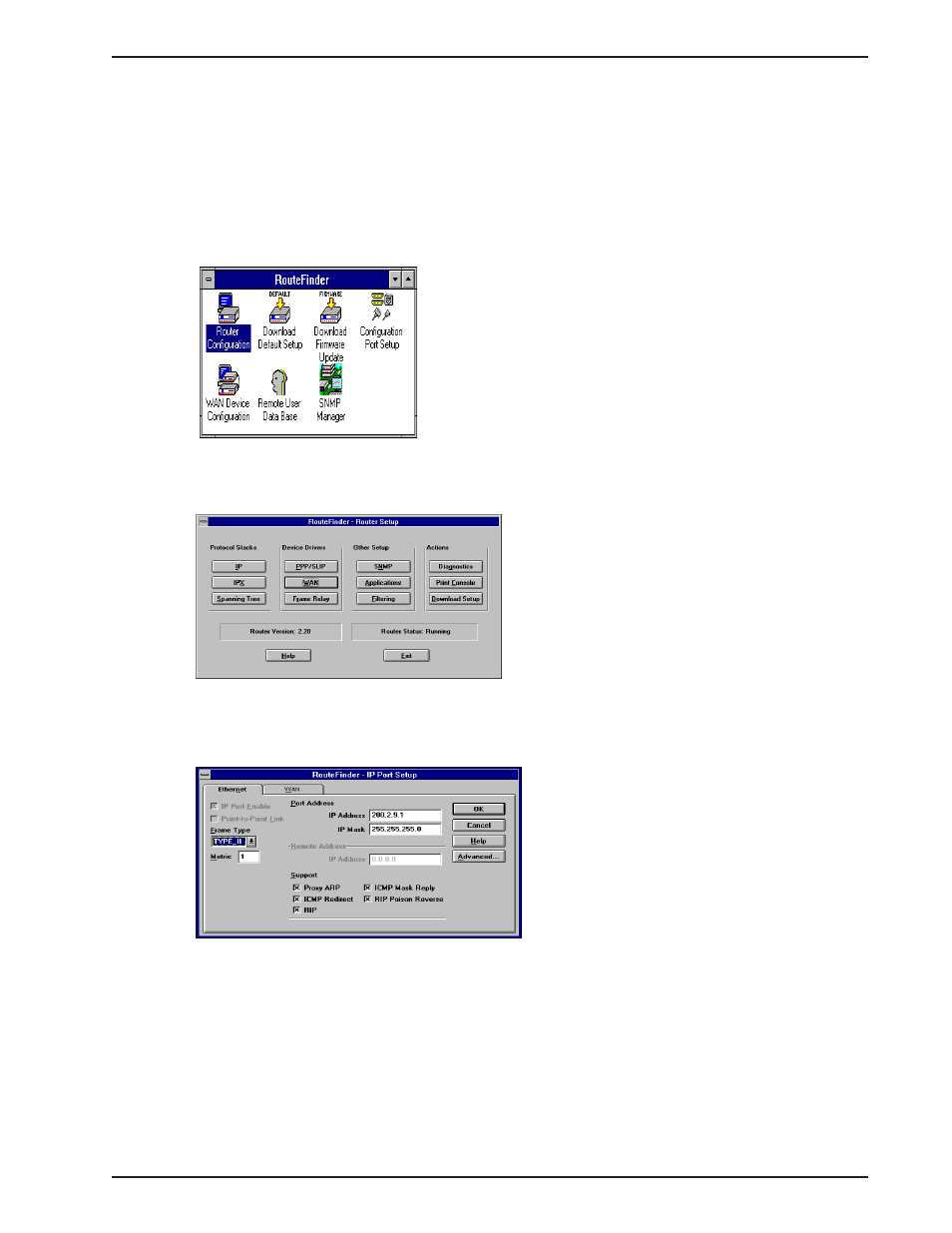 Mounds view - ip protocol | Multi-Tech Systems MTASR1-100 User Manual | Page 95 / 207