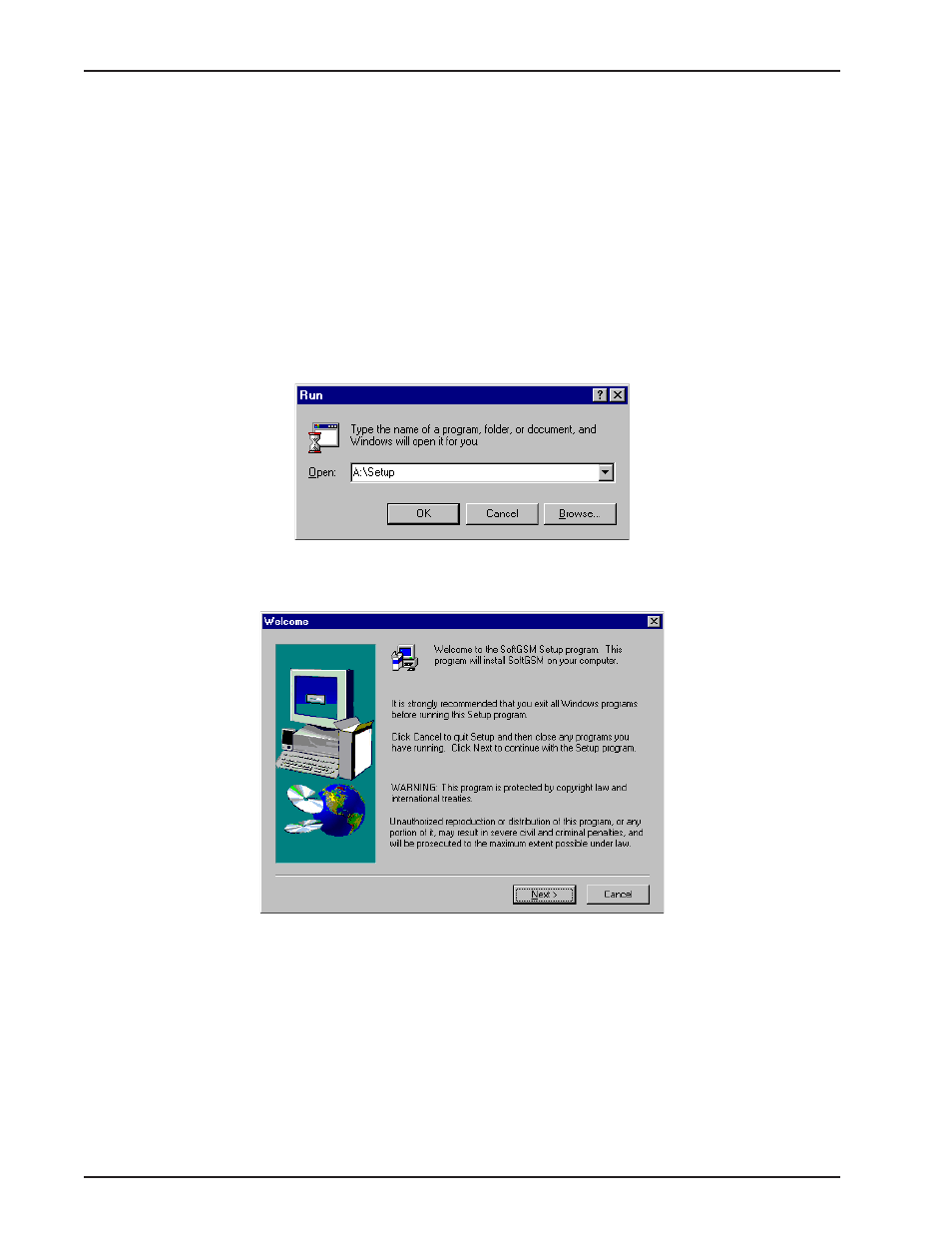 Installing the software, Loading your driver software | Multi-Tech Systems MTSGSM User Manual | Page 16 / 81