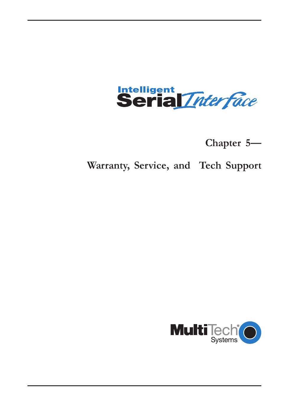 Multi-Tech Systems ISI5634PCI/4/8 User Manual | Page 101 / 122